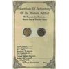 Image 2 : Madrid, Spain, bust 2 escudos, Charles IV, 1803FA, mounted bust-side out in 14K gold rustic-style be