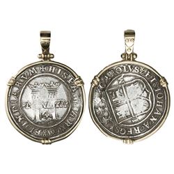 Mexico City, Mexico, 4 reales, Charles-Joanna, "Late Series," assayer L to left, mintmark M to right