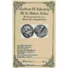 Image 2 : Attica, Athens, AR tetradrachm, 454-404 BC, "owl," mounted owl-side out in 14K gold bezel with shack