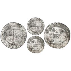 Mexico City, Mexico, 4 reales, Charles-Joanna, "Early Series," assayer F/P to right, mintmark M to l