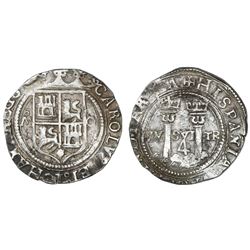 Mexico City, Mexico, 4 reales, Charles-Joanna, "Late Series," assayer O to right, mintmark oM to lef