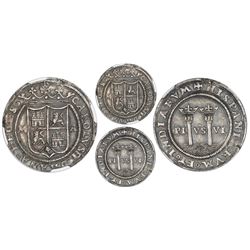 Mexico City, Mexico, 1 real, Charles-Joanna, "Late Series," assayer A to right, mintmark M to left,