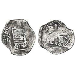 Mexico City, Mexico, cob 8 reales, 1639/8P, ex-Concepcion (1641), ex-Rudman.