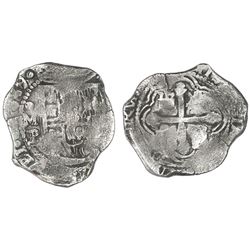 Mexico City, Mexico, cob 8 reales, 1639/8P, ex-Concepcion (1641), ex-Rudman.