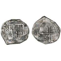 Mexico City, Mexico, cob 8 reales, 1639(P), ex-Concepcion (1641), ex-Rudman.