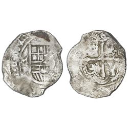 Mexico City, Mexico, cob 8 reales, 1640/39P, ex-Concepcion (1641), ex-Rudman.