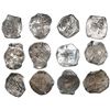 Image 2 : Lot of twelve Mexico City, Mexico, cob 8 reales, Philip IV, assayer P (where visible), all with chop