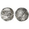Image 1 : Mexico City, Mexico, cob 4 reales, Philip II, assayer O below denomination oIIII to right, mintmark 