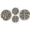 Image 1 : Mexico City, Mexico, cob 1/2 real Royal (?), Philip V, assayer J, date not visible (1705-14), very r