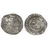 Image 1 : Lima, Peru, cob 2 reales, Philip II, assayer Diego de la Torre, * (with dot inside)-ii to left, P-oD