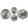 Image 1 : Lima, Peru, cob 8 reales, 1659V, "Star of Lima" type, Series II (star with three surrounding dots, m