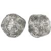 Image 1 : Potosi, Bolivia, cob 8 reales, Philip III, assayer Q, NGC XF 45.