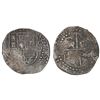 Image 1 : Potosi, Bolivia, cob 8 reales, 1623 with date rendered as "16ZIII" (rare), assayer not visible, ex-C