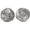 Image 1 : Potosi, Bolivia, cob 8 reales, 1644, assayer not visible, rare.