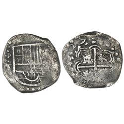 Potosi, Bolivia, cob 2 reales, (16)29T, rare, ex-Concepcion (1641), ex-Rudman.