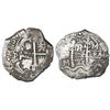 Image 1 : Potosi, Bolivia, cob 8 reales, 1729M.