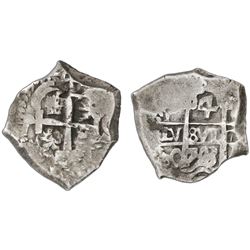 Potosi, Bolivia, cob 4 reales, 1743C.