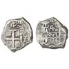 Image 1 : Potosi, Bolivia, cob 4 reales, 1746q.