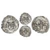 Image 1 : Panama, cob 1/2 real, Philip II, assayers P and M, very rare.