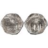Image 1 : Bogota, Colombia, cob 8 reales, 1657, assayer PoRS.