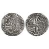 Image 1 : Toledo, Spain, cob 4 reales, Philip II, assayer M below mintmark oT to left.