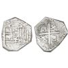 Image 1 : Granada, Spain, cob 2 reales, 1603M, rare.