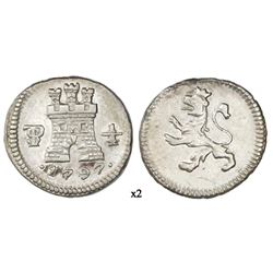 Potosi, Bolivia, 1/4 real, 1797.
