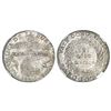Image 1 : Bogota, Colombia, 8 reales, 1846RS, NGC MS 62.