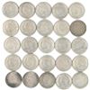 Image 1 : Large lot of 25 Colombian 50 centavos, 1892, Columbus commemorative, large-diameter bust.