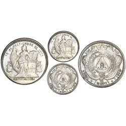 Honduras, 50 centavos, 1908/897, fineness 0.835/0.900, NGC MS 63.