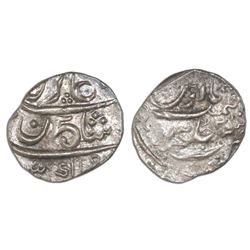 Bombay, India, 1/5 rupee, AH1131//1 (1717-18), NGC AU 53.