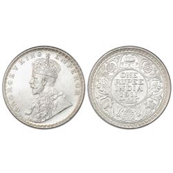 Calcutta, India (British), 1 rupee, George V, 1911(C ), NGC MS 63.