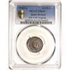 Image 2 : Lahore, India (British), original proof 1/4 rupee, 1945-L, George VI, normal 5, PCGS PR65, finest an