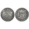 Image 1 : Mexico City, Mexico, pillar 2 reales, Ferdinand VI, 1759M, cinquefoil ornaments on shield side, cros