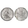 Image 1 : Mexico City, Mexico, bust 8 reales, Ferdinand VII transitional ("armored" bust), 1811HJ, NGC AU 58.