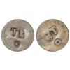 Image 1 : Tobago, twopence-farthing, ca. 1798, incuse TB/o countermark on a French colonial copper crowned-C s