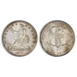 USA (San Francisco Mint), trade dollar, 1877-S, PCGS MS62.