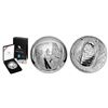 Image 1 : USA (Philadelphia mint), 5-ounce commemorative dollar proof, 2019, Apollo 11 Moon landing 50th anniv