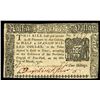 Image 1 : New York (colony of New York), half dollar / 4 shillings, March 5, 1776, serial 8537.