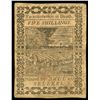 Image 2 : Pennsylvania, 5 shillings, Oct. 1, 1773, serial 11069.
