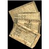 Image 1 : Lot of four Annapolis, Maryland colonial notes: $8, March 1, 1770, serial (0?)321; $6, March 1, 1770