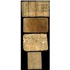 Image 2 : Lot of four colonial notes: Maryland, 1/6 dollar, March 1, 1770, serial 17707; New York, 5 pounds, A