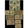 Image 1 : Lot of nine USA (Washington, D.C.) fractional notes, 1863.