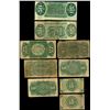 Image 2 : Lot of nine USA (Washington, D.C.) fractional notes, 1863.