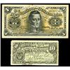 Image 1 : Lot of two Bogota, Colombia notes: Republica de Colombia, 1 peso, 1904, serial 0630796; Banco Nacion