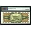 Image 2 : San Jose, Costa Rica, Banco de Costa Rica, 100 colones remainder, 1-8-1908, series B, PMG Choice UNC