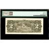 Image 2 : San Jose, Costa Rica, Banco Nacional, 2 colones, 13-12-1946, series F, serial 280139, PMG Choice UNC