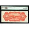 Image 2 : Monterrey, Mexico, Banco Mercantil, specimen 50 pesos, no date (1900-07), CORRIENTE variety, PMG Gem