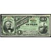 Image 1 : Tunal, Mexico, Fabrica del Tunal, 1 peso, 1884, series A, serial 07367.