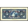 Image 2 : Lima, Peru, Banco Central, 50 soles (1935) overprint on Banco de Reserva, 5 libras, 11-8-1926, serie